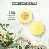 Terra Pure Green Tea Body Bar Soap, Travel Size, 1.25 oz (Pack of 100) — image 3