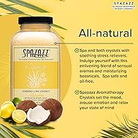 Spazazz Spa and Bath Crystals Lime Coconut 22 Ounce — image 4