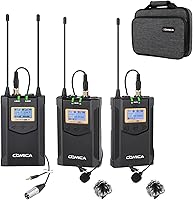Comica CVM-WM100PLUS Wireless Lavalier Microphone System — image 1