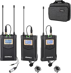 Comica CVM-WM100PLUS Wireless Lavalier Microphone System Review