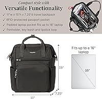 Baggallini Securtex Anti-Theft Windsor Backpack — image 4