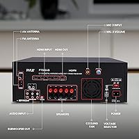 Pyle PT588AB Wireless Bluetooth Power Amplifier 420W 5.1 Channel Receiver — image 5