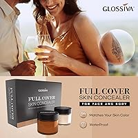 Glossiva Tattoo Cover Up Makeup Waterproof Concealer 2x30ml — image 2