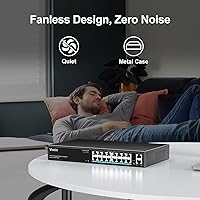 VIMIN 18-Port Gigabit PoE Switch — image 7