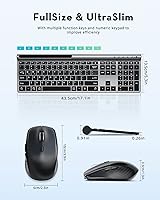 Samsers KM01 Wireless Keyboard and Mouse Combo — image 7