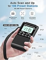 Jazmm Bluetooth AM/FM Radio with 1200mAh Battery — image 4