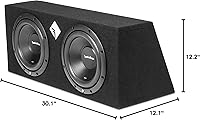 Rockford Fosgate Prime R2-2X10 Subwoofer Enclosure — image 6