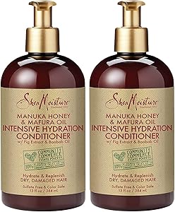 SheaMoisture Manuka Honey & Mafura Oil Intensive Hydration Conditioner, 13oz (Pack of 2) Review
