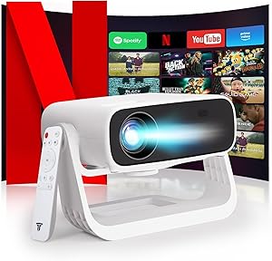 Wielio 4K Projector, Native 1080p, WiFi 6, Bluetooth 5.2 Review