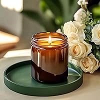 KEYWING 30Pack Amber Glass Jars 8oz — image 6