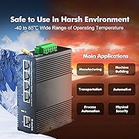 MokerLink 5-Port Gigabit Industrial Ethernet Switch — image 7