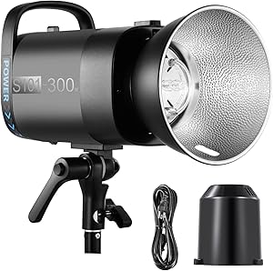 NEEWER S101-300W Strobe Flash Light Review