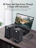 OROW S203 USB Computer Speakers — image 2