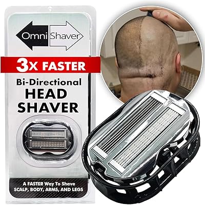 OmniShaver Bi-Directional Razor for Men & Women