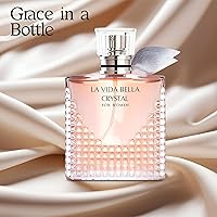 La Vida Bella & Crystal Perfume Set for Women, 3.4 Fl Oz Each — image 2