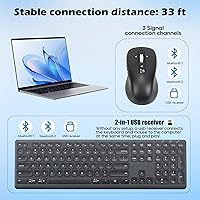 CITLLA M9300 Wireless Keyboard and Mouse Combo — image 3