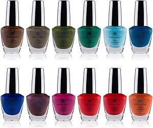 SHANY DIY Nail Polish Set - Funky Collection, 12 Colors