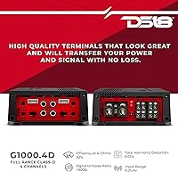 DS18 G1000.4D Car Amplifier — image 3