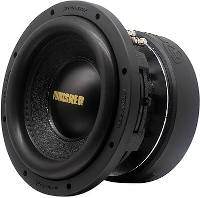 Rockville Punisher 10D2 10″ 5000W Dual 2-Ohm Car Subwoofer