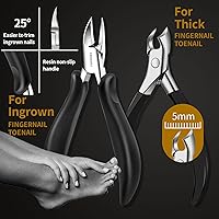 EBEWANLI Podiatrist Toenail Clippers Set — image 3