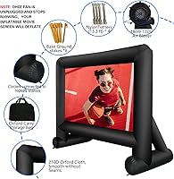 GZKYYLEGS 14 Feet Inflatable Movie Projector Screen — image 7