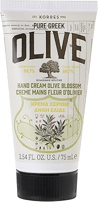 KORRES Olive Hand Cream, 2.54 Fl Oz
