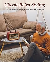 PRUNUS Retro Bluetooth Radio Speaker — image 4