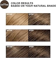 Lymznus Instant Coffee Hair Dye Shampoo 3 In 1, Coffee Brown 500mL — image 3