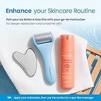 PLANTIFIQUE Facial Ice Roller and Stainless Steel Gua Sha Set — image 6