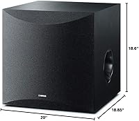 Yamaha NS-SW100BL 10″ Powered Subwoofer — image 3