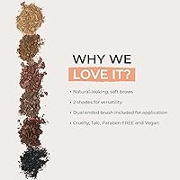 WUNDERBROW Soft Brow Define & Fill Powder Duo - Blonde — image 6