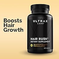 Ultrax Labs Hair Rush Hair Growth Supplement, 60 Tablets — image 6