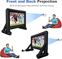 GZKYYLEGS 14 Feet Inflatable Movie Projector Screen — image 5