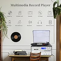 MUSITREND T408 9-in-1 Record Player — image 2