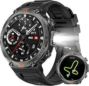 AdivaX KE5 Military Smart Watch Review