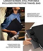 UPERFECT 24″ QLED 120Hz Portable Monitor — image 5