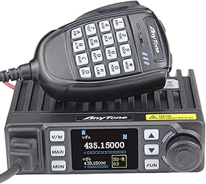 AnyTone AT-779UV Mini Size Dual Band Transceiver Mobile Radio Review