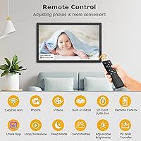 FANGOR 21.5″ Digital Picture Frame 64GB — image 5