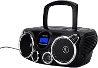 Riptunes Portable CD Player Bluetooth Stereo Boombox — image 7