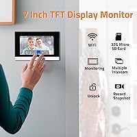 AMOCAM Wireless IP Video Doorbell Intercom System — image 4