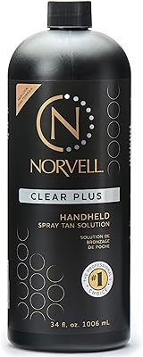 Norvell Premium Spray Tan Solution Clear Plus 1 Liter