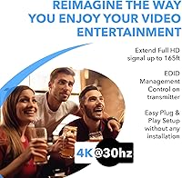 OREI HD12-EX165-K 4K HDMI Over Ethernet Extender Splitter — image 9