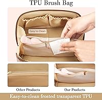 Personalized Initial Makeup Organizer Bag Set — image 6