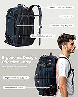 Tolaccea Travel Backpack 35-45L Expandable for 15.6″ Laptop — image 8