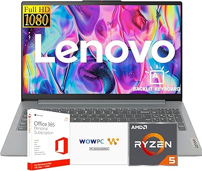 Lenovo IdeaPad Slim 3 15.6″ Ryzen 5 5625U 16GB 512GB