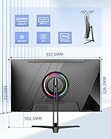 FYHXele 24-inch Gaming Monitor FHD 1080p 180Hz — image 9