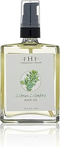 FarmHouse Fresh Citrus Cilantro Body Oil 4oz Review