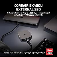 Corsair EX400U 2TB USB4 Portable SSD — image 2