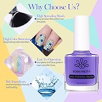 Born Pretty Nail Art Stamping Polish Set (24 Colors) — image 7