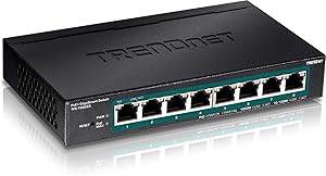 TRENDnet TPE-TG82ES 8-Port Gigabit EdgeSmart PoE+ Switch Review